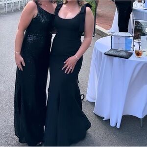 revelry nicole crepe dress